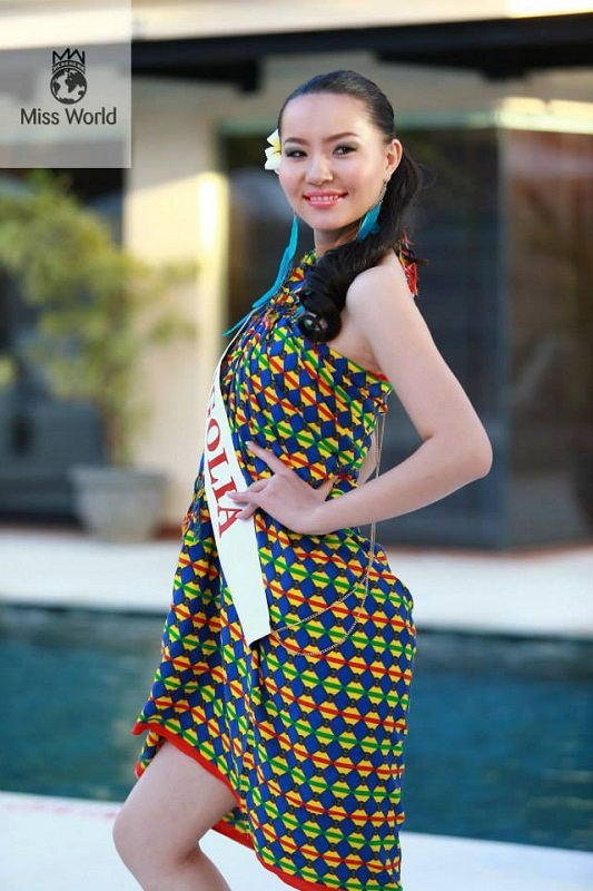 Pagmadulam Sukhbaatar Miss Mongolia Tourism International 2011